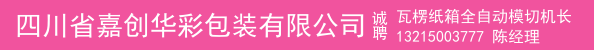 瓦楞纸箱全自动模切机长